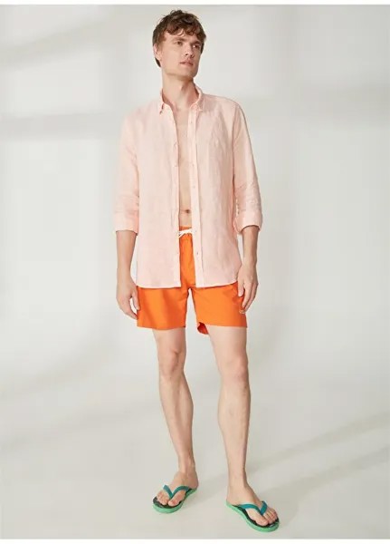Оранжевый мужской купальник-шорты Ucla