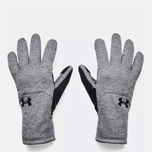 Перчатки Under Armour, размер 19, серый
