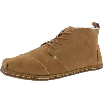 Мужские замшевые мокасины на шнуровке Toms Bota Оксфорды BHFO 5448