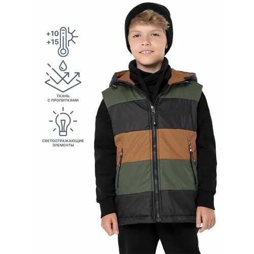 Жилет NIKASTYLE 9м6724, размер 104-56, хаки