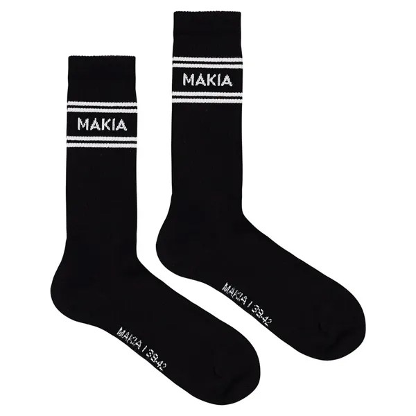 Носки Makia Stripe Half long, черный