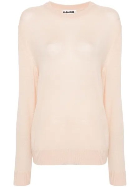 Jil Sander джемпер тонкой вязки, нейтральный цвет