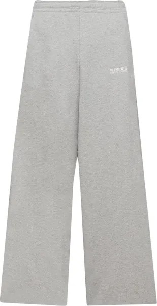 Спортивные брюки Vetements Big 'Grey Melange', серый