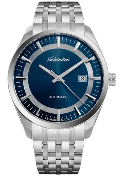 Швейцарские наручные  мужские часы Adriatica 8309.5115A. Коллекция Automatic