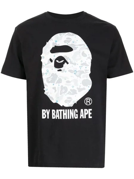 A BATHING APE® футболка Space Camo с логотипом