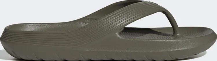 Сандалии Adidas Adicane Flip Flop 'Olive Strata', зеленый