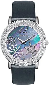 Швейцарские наручные  женские часы Blauling WB2605-02S. Коллекция SnowFlakes