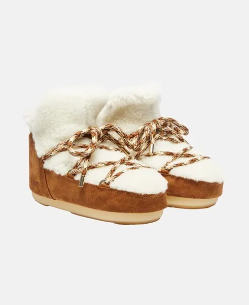 Зимние ботинки Moon Boot, кэмел