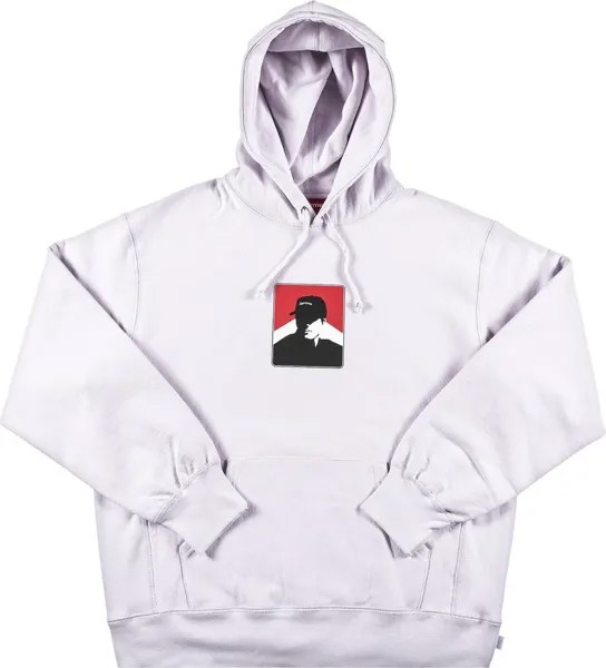 Толстовка Supreme Portrait Hooded Sweatshirt 'Light Purple', фиолетовый