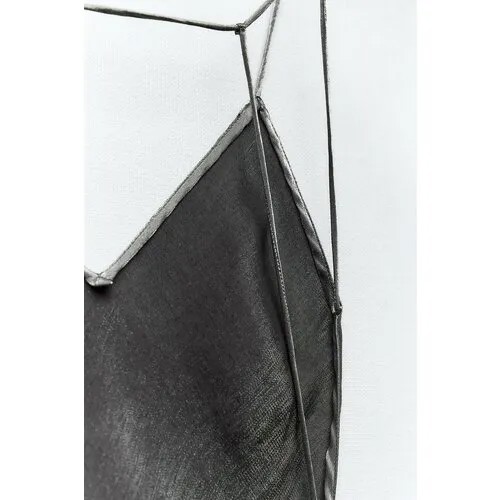 Сарафан Zara, размер S, серебряный