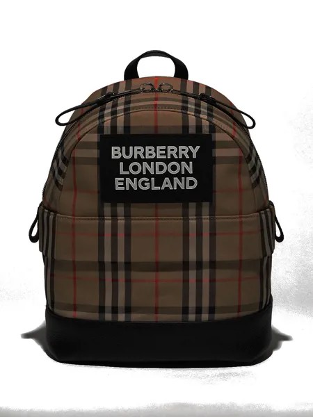 Burberry Kids рюкзак в клетку Vintage Check с логотипом