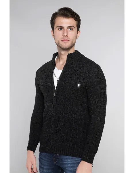 Куртка CARISMA Strickjacke Strickjacke mit Stehkragen und Farbverlauf, цвет Anthra