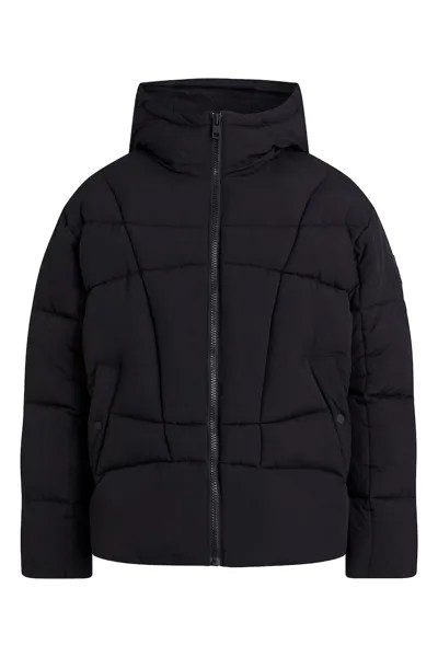 Зимняя куртка с капюшоном Calvin Klein Jeans, черный