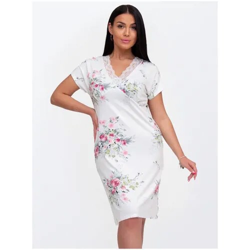 Ночная сорочка Modellini 1434/1 вискоза, розовая
