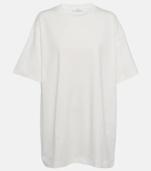 Футболка оверсайз из хлопкового джерси Wardrobe.Nyc, белый