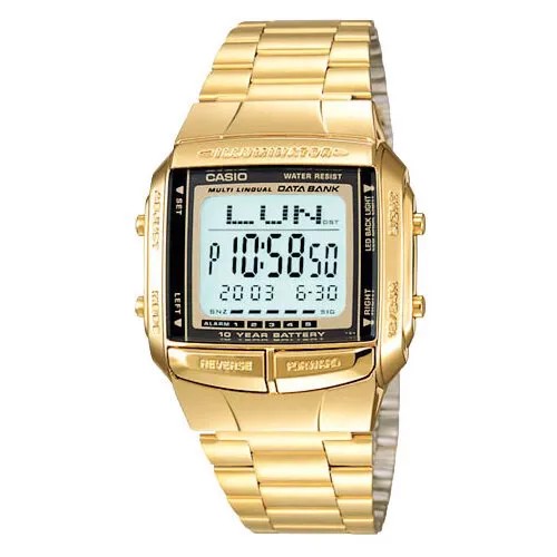 Наручные часы CASIO Vintage DB-360G-9A, серый, золотой