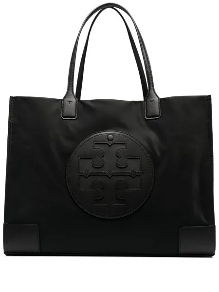 Tory Burch большая сумка-тоут с нашивкой-логотипом
