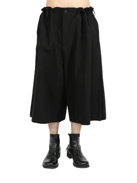 Yohji Yamamoto укороченные брюки, черный