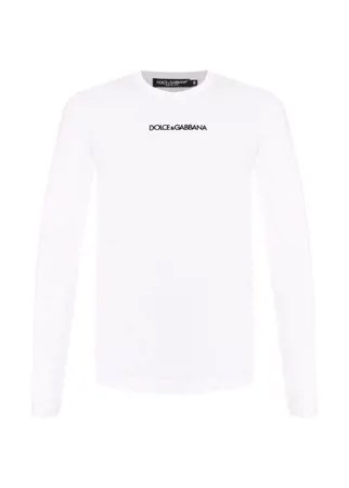 Хлопковый лонгслив Dolce & Gabbana
