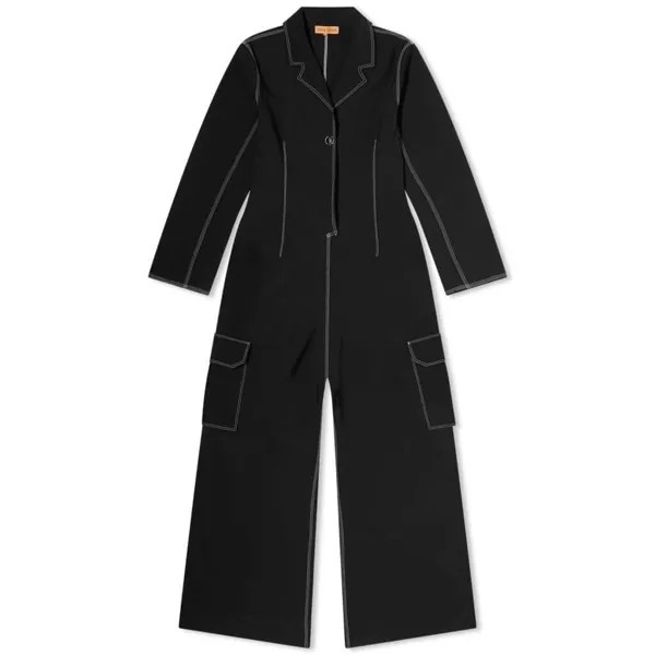 Комбинезон Stine Goya Emani Cargo Boiler Suit, черный