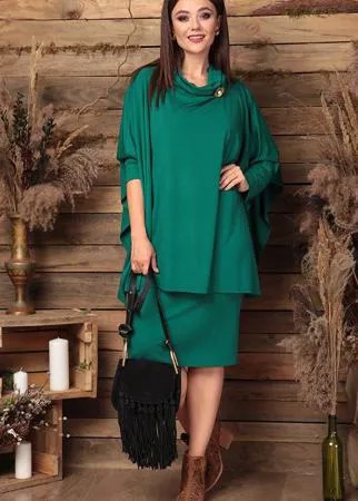 Костюм Anastasia-481 В цвете: Зеленый; Размеры: 58