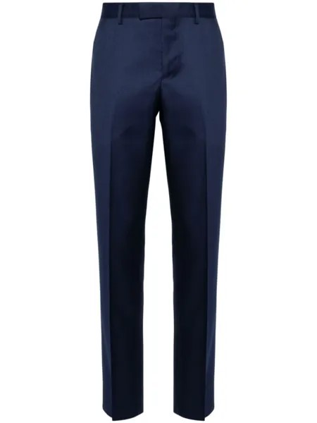 Paul Smith брюки в тонкую полоску, синий