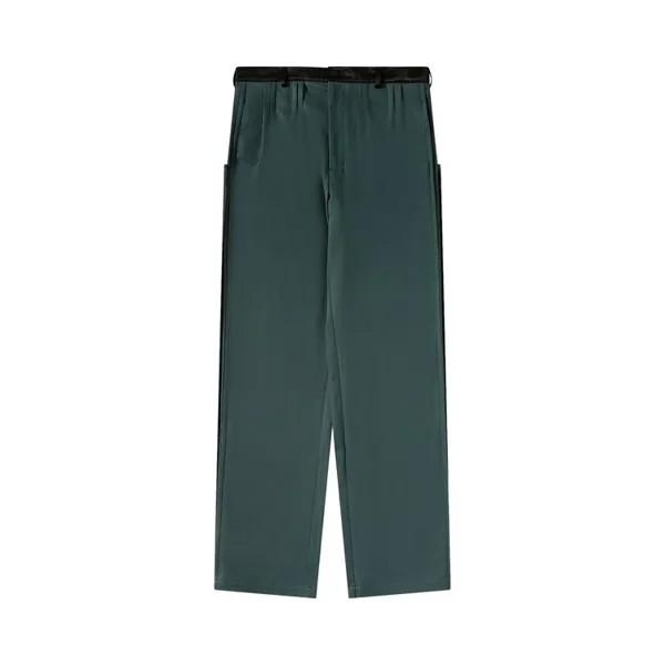 Брюки Kiko Kostadinov Ugo Side Trouser, зеленый