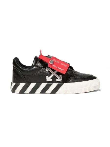 Off-White Kids кеды на липучках