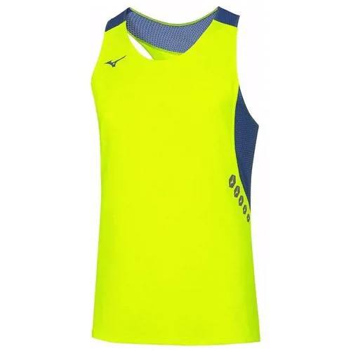 MIZUNO Premium JPN Singlet M'S / Майка беговая мужская yellow fluo _L