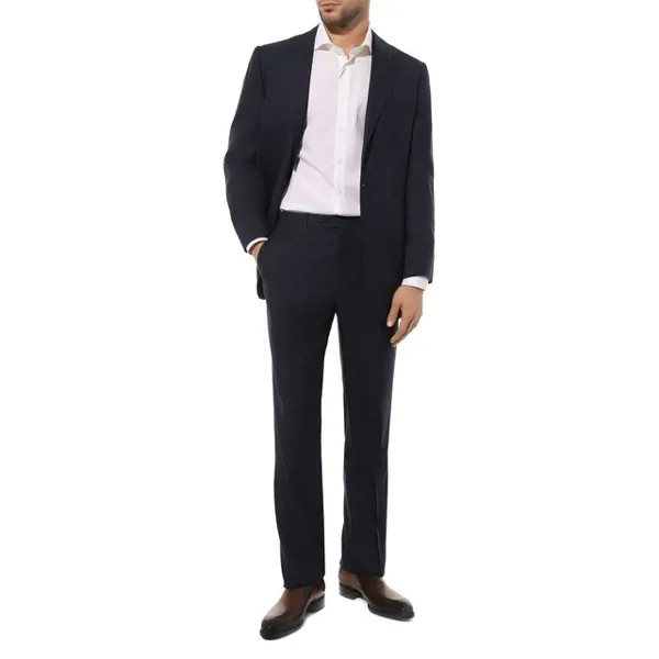 Костюм из шерсти и шелка Kiton