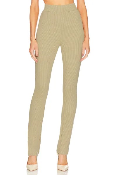 Брюки WeWoreWhat Ribbed Flare, цвет Oat