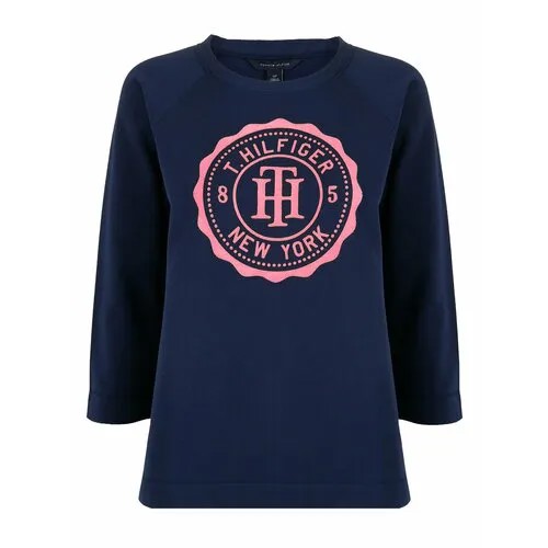 Свитшот TOMMY HILFIGER, размер S, , темно-синий