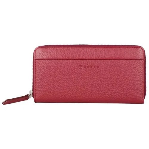 Кошелёк Cross Colors Burgundy, кожа наппа, фактурная, цвет бордовый CROSS MR-AC3138287_5-126