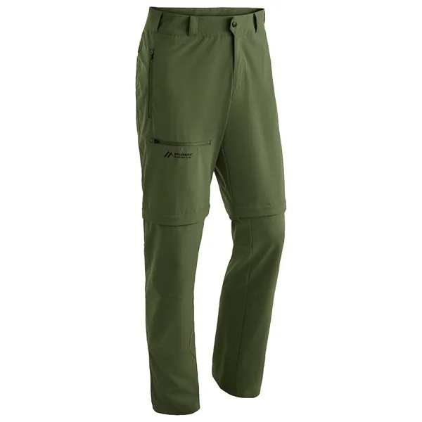 Спортивные брюки Maier Sports Latit Zip M, зеленый