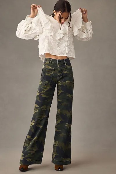 Камуфляжные брюки ASKK NY Sailor, зеленый мотив
