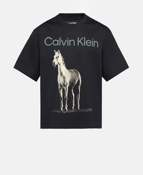 Футболка Calvin Klein Jeans, цвет Caviar Black