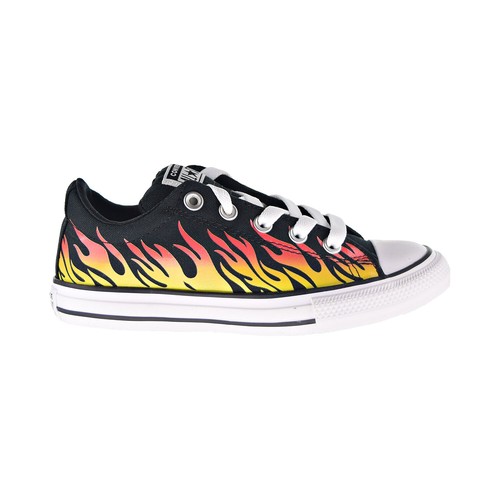 Детские кроссовки Converse Chuck Taylor AS Street Slip Into The Flames, черные 666301F