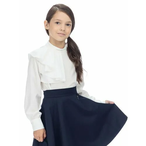 Школьная блуза LETTY, размер 164, белый