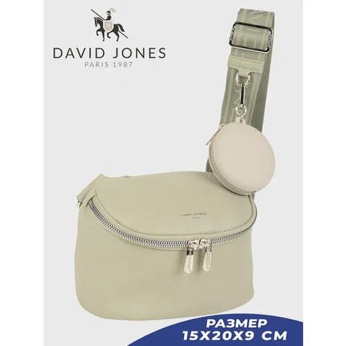 Сумка кросс-боди DAVID JONES, зеленый