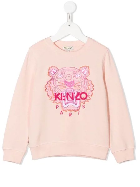 Kenzo Kids толстовка с вышивкой