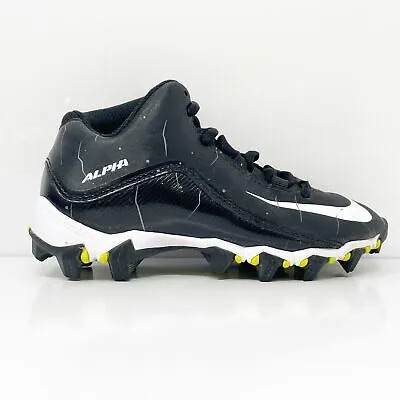 Nike Boys Alpha Shark 2 3 4 719953-802 Черные футбольные бутсы Размер 1Y