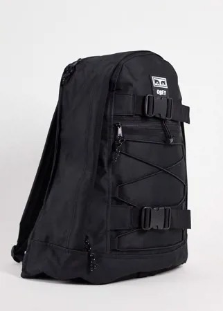 Черный рюкзак в утилитарном стиле Obey-Черный цвет