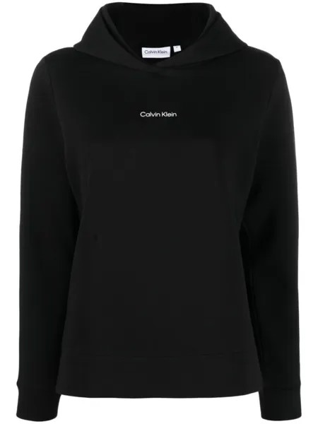 Calvin Klein худи с логотипом, черный