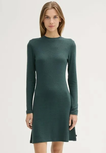 Платье-джемпер JUMPSUITS TOM TAILOR DENIM, цвет Mottled Dark Green