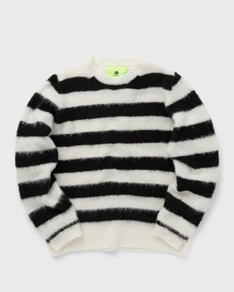 Пуловер New Amsterdam Double Up Crew Knit, цвет black/white stripe