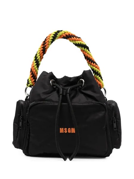MSGM сумка-тоут с кулиской