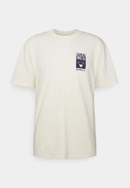 Футболка с принтом EARLY CALL UNISEX Edwin, белый