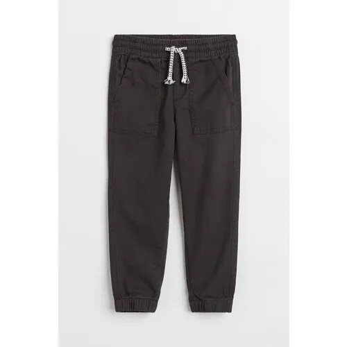 Брюки спортивные H&M, размер 92, черный