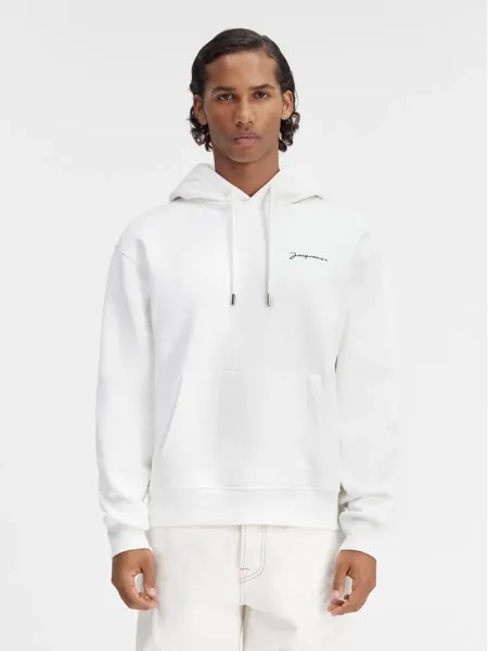 Толстовка с вышитым логотипом Le Brodé Jacquemus, белый