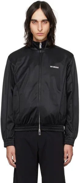 Черная спортивная куртка с вышивкой Han Kjobenhavn